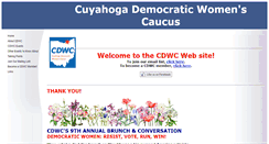 Desktop Screenshot of cuyahogadwc.org