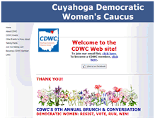 Tablet Screenshot of cuyahogadwc.org